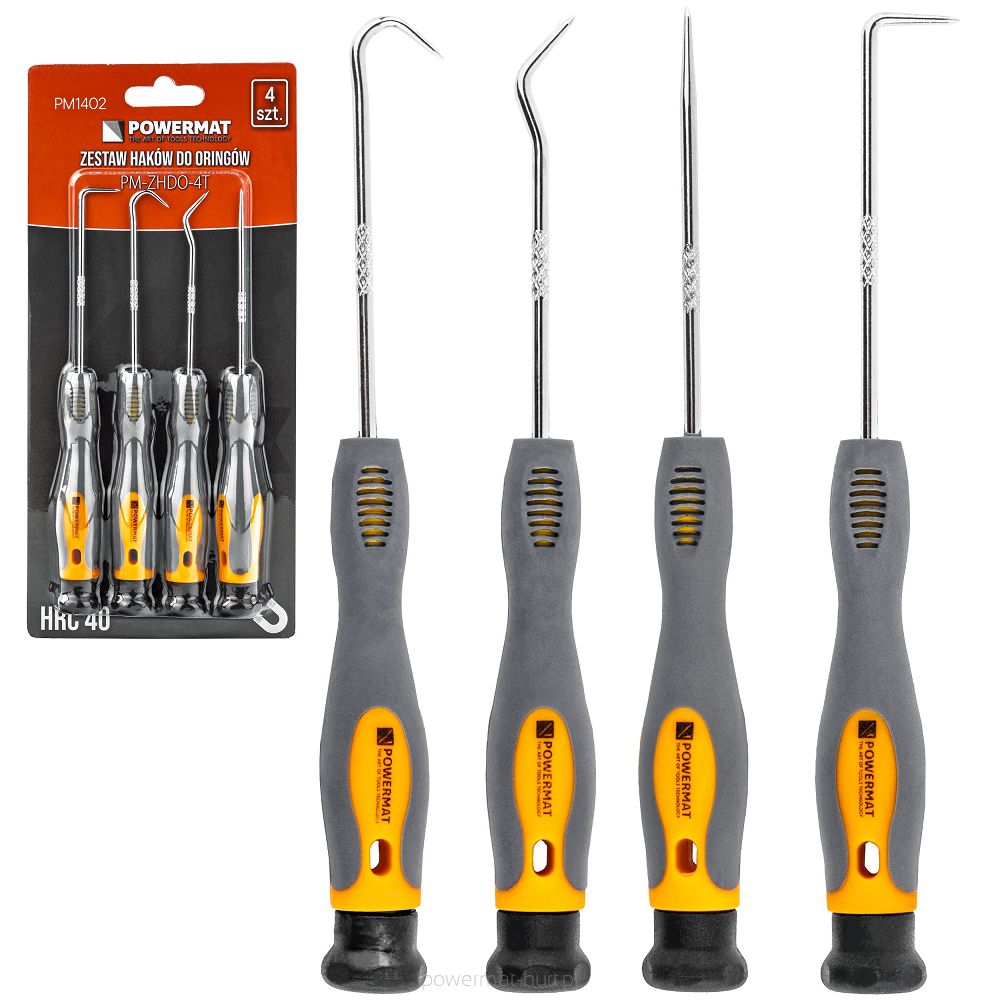 HACZYKI I SZPIKULEC ZESTAW 4EL. PM-ZHDO-4T