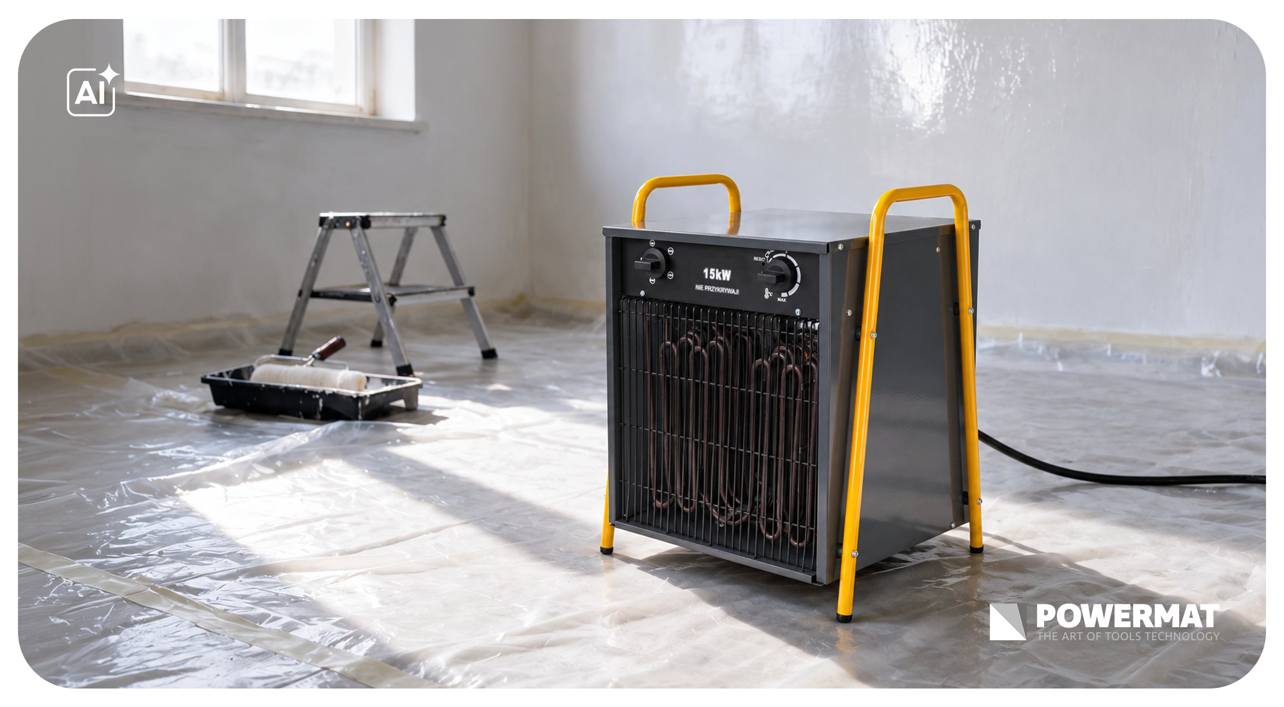 ELEKTRICKÉ TOPIDLO VENTILÁTOR FARELKA 15kW 400V PM-NAG-15EDN