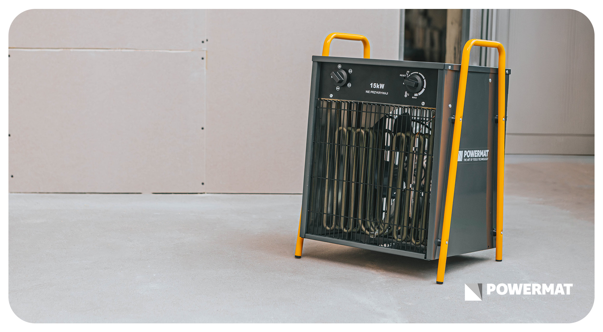 ELEKTRICKÉ TOPIDLO VENTILÁTOR FARELKA 15kW 400V PM-NAG-15EDN