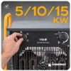NAGRZEWNICA ELEKTRYCZNA DMUCHAWA FARELKA 15kW 400V PM-NAG-15EDN - 10