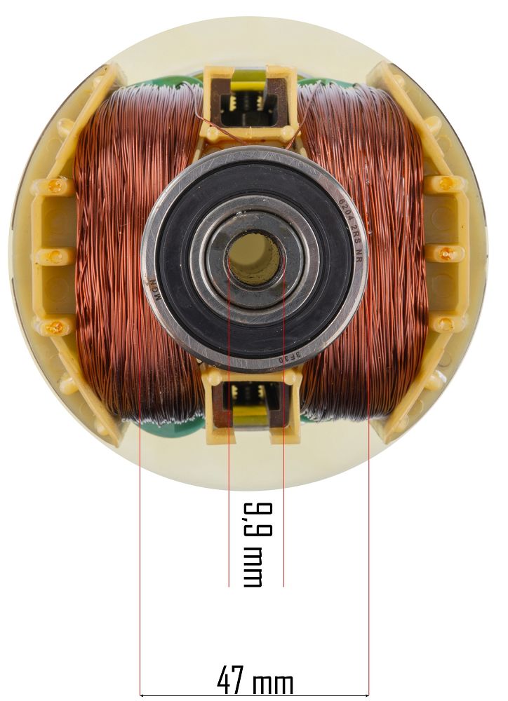 Технічні розміри ротора POWERMAT PM-AGR-7500