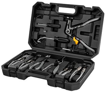 SZCZYPCE DO OPASEK ZACISKOWYCH (ZESTAW 9el.) PM-SDOZ-9T