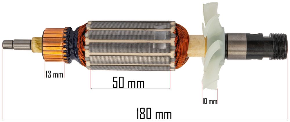 Розміри ротора для фрезера POWERMAT PM-FGW-2000T