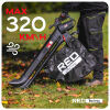 Odkurzacz OGRODOWY Dmuchawa Do Liści 3550W 3W1 RTODL0044 - 17