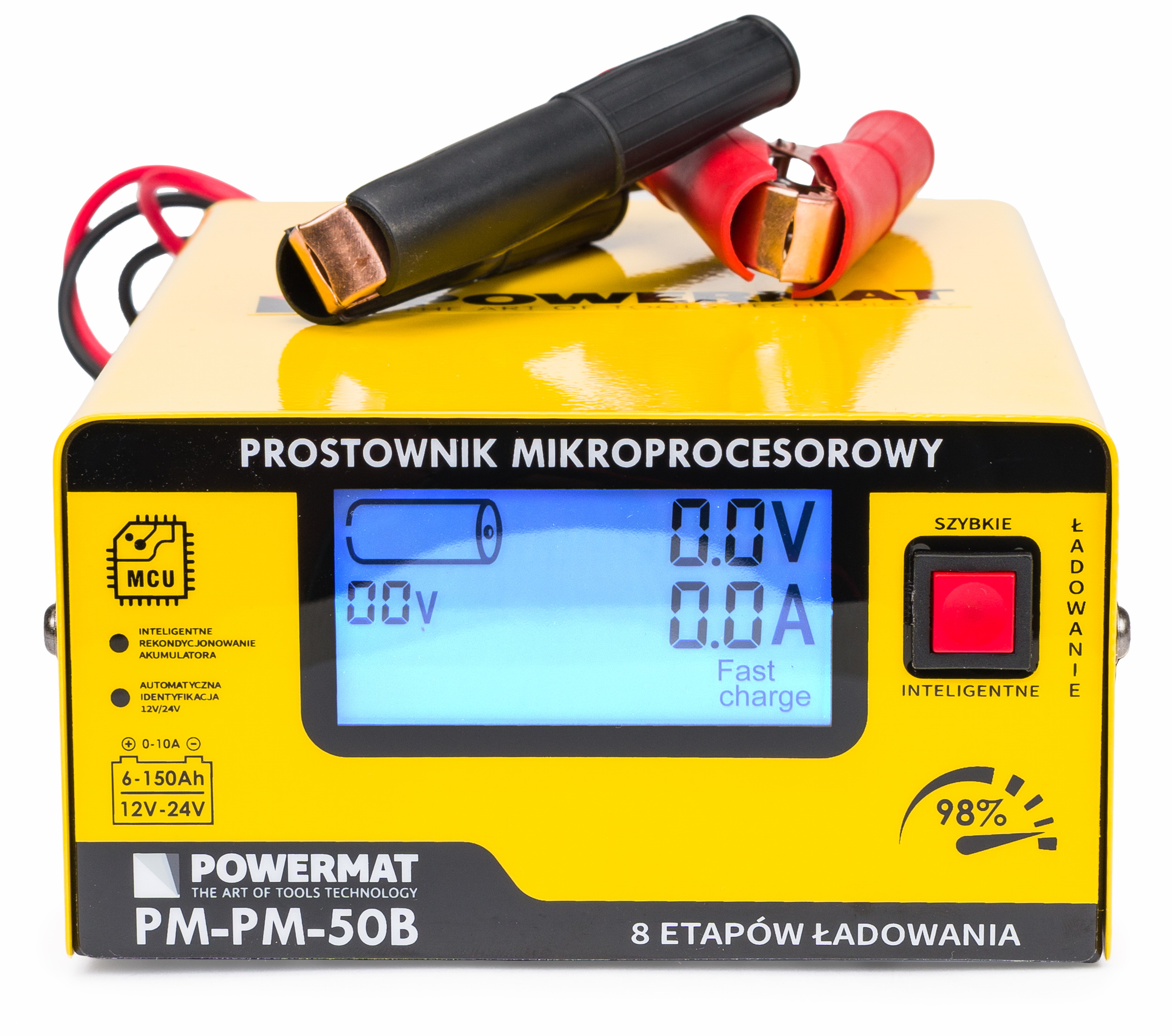 Batériový mikroprocesorový usmerňovač 12/24V PM-PM-50B