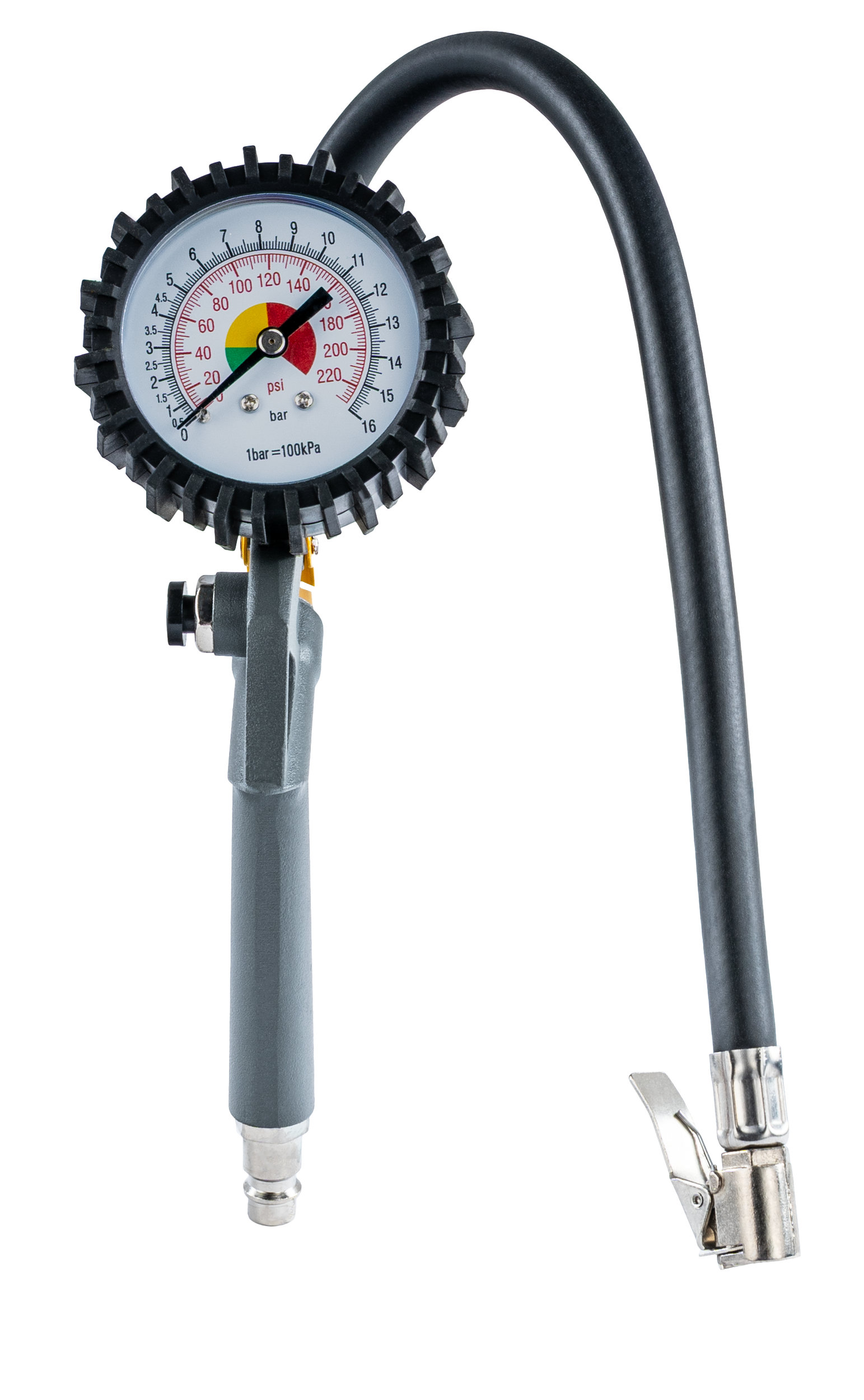 PISTOLE NA HUŠTĚNÍ MANOMETR 75mm PM-PDPM-2T