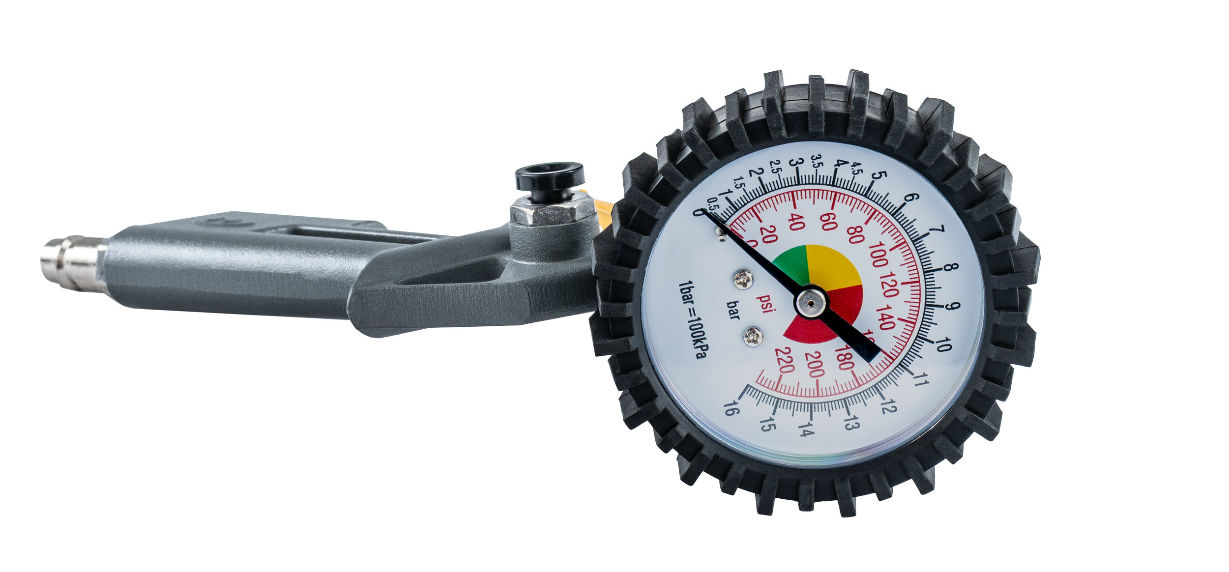 PISTOLE NA HUŠTĚNÍ MANOMETR 75mm PM-PDPM-2T