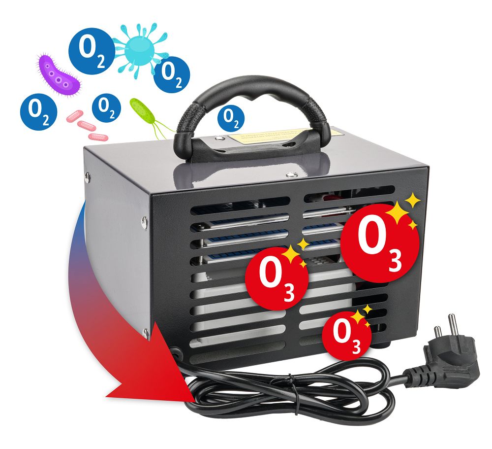 GENERATOR OZONU MOCNY 28 000 MG/H +TIMER PM-GOZ-28T