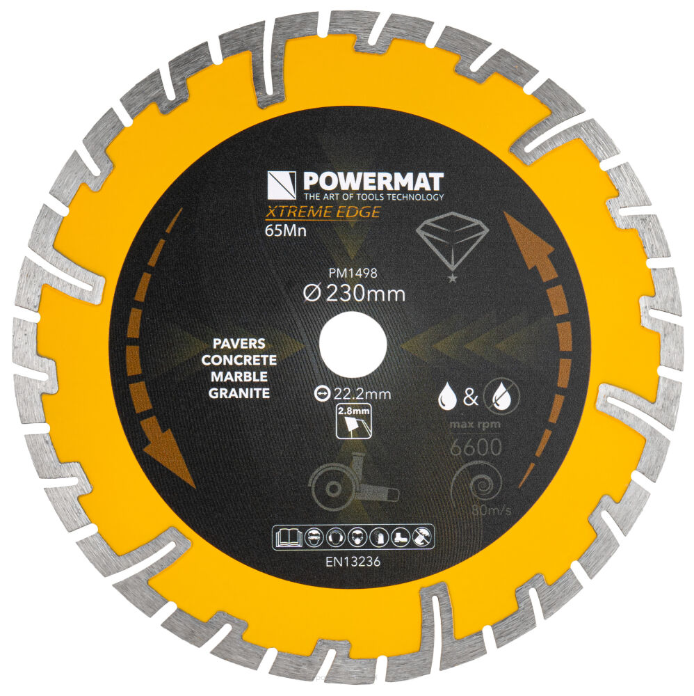 TARCZA DIAMENTOWA SEGMENTOWA 230MM PM-TDCS-2303T