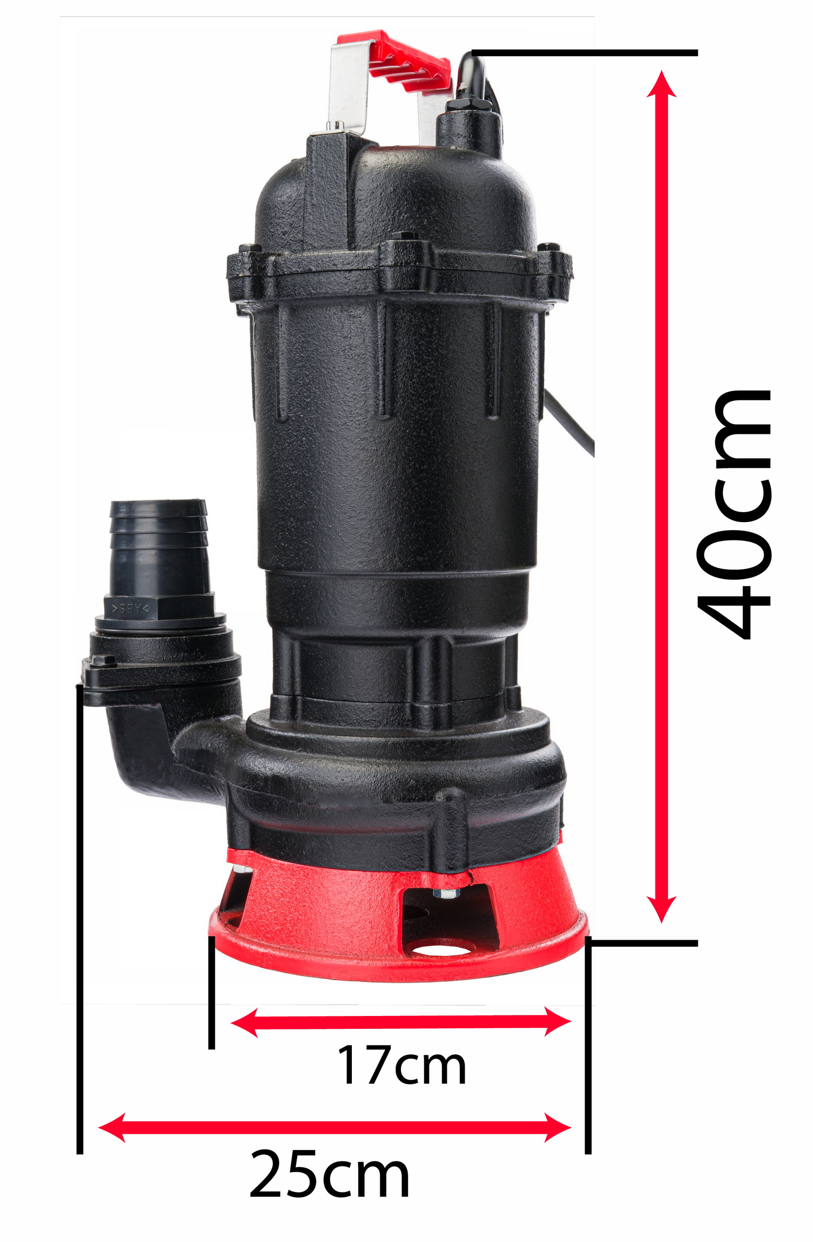 Čerpadlo do septiku s drtičem 4v1 RTPDSR0071 750W