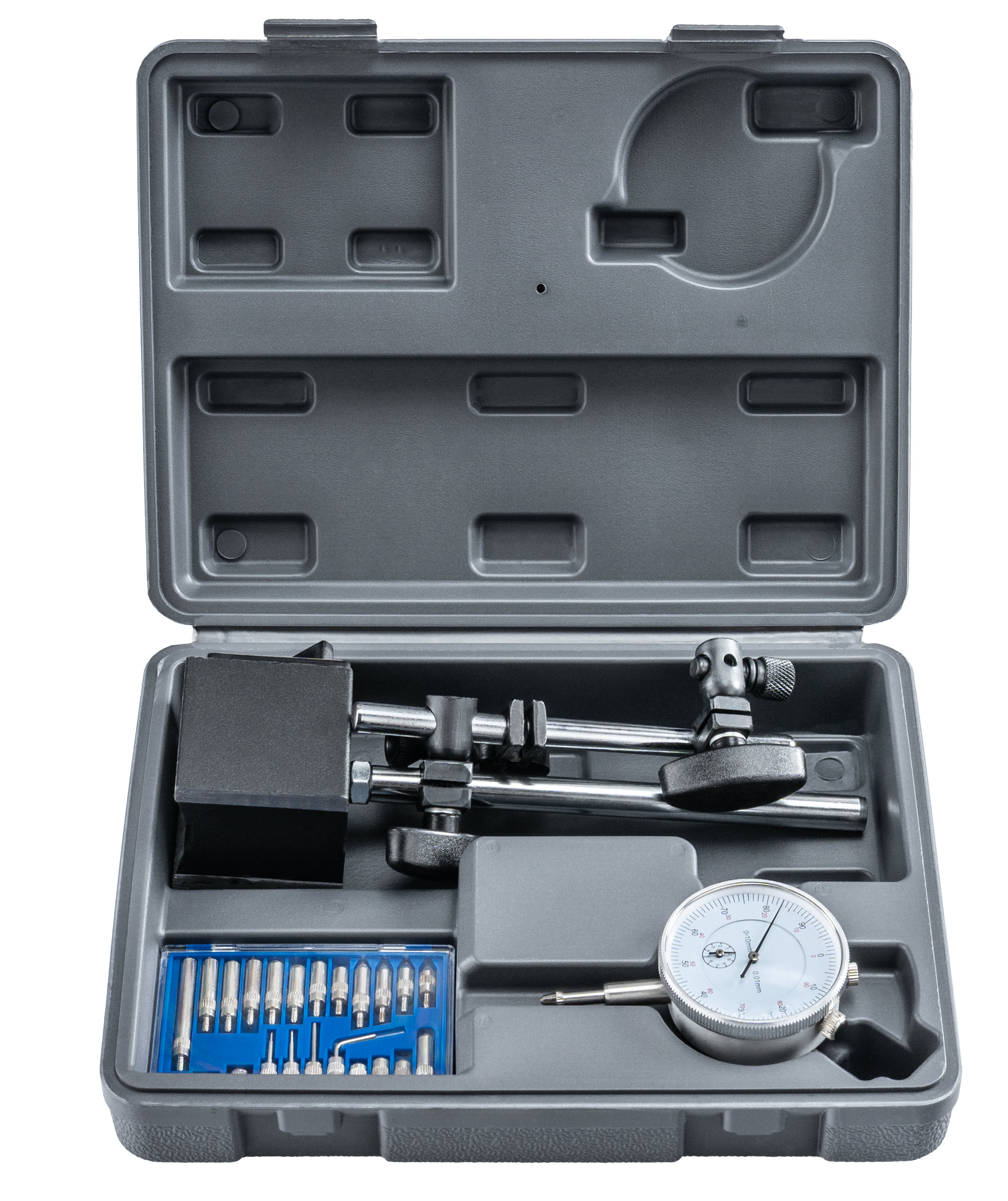 ČÍSELNÍKOVÝ ÚCHYLKOMĚR MAGNETICKÝ STOJAN 0-10mm PM-CZ-10T