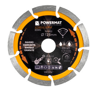 TARCZA DIAMENTOWA SEGMENTOWA 125MM PM-TDCS-1253T