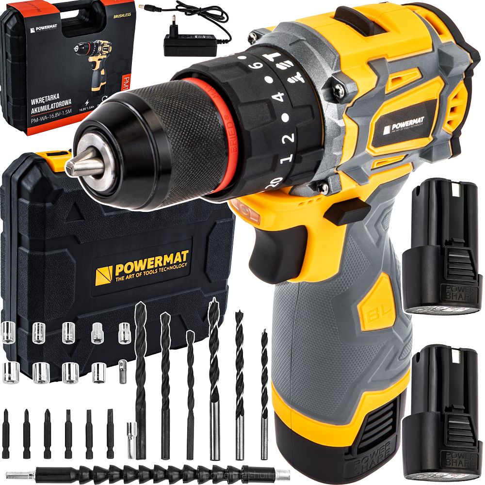 WKRĘTARKA AKUMULATOROWA PM-WA-16.8V-1.5M