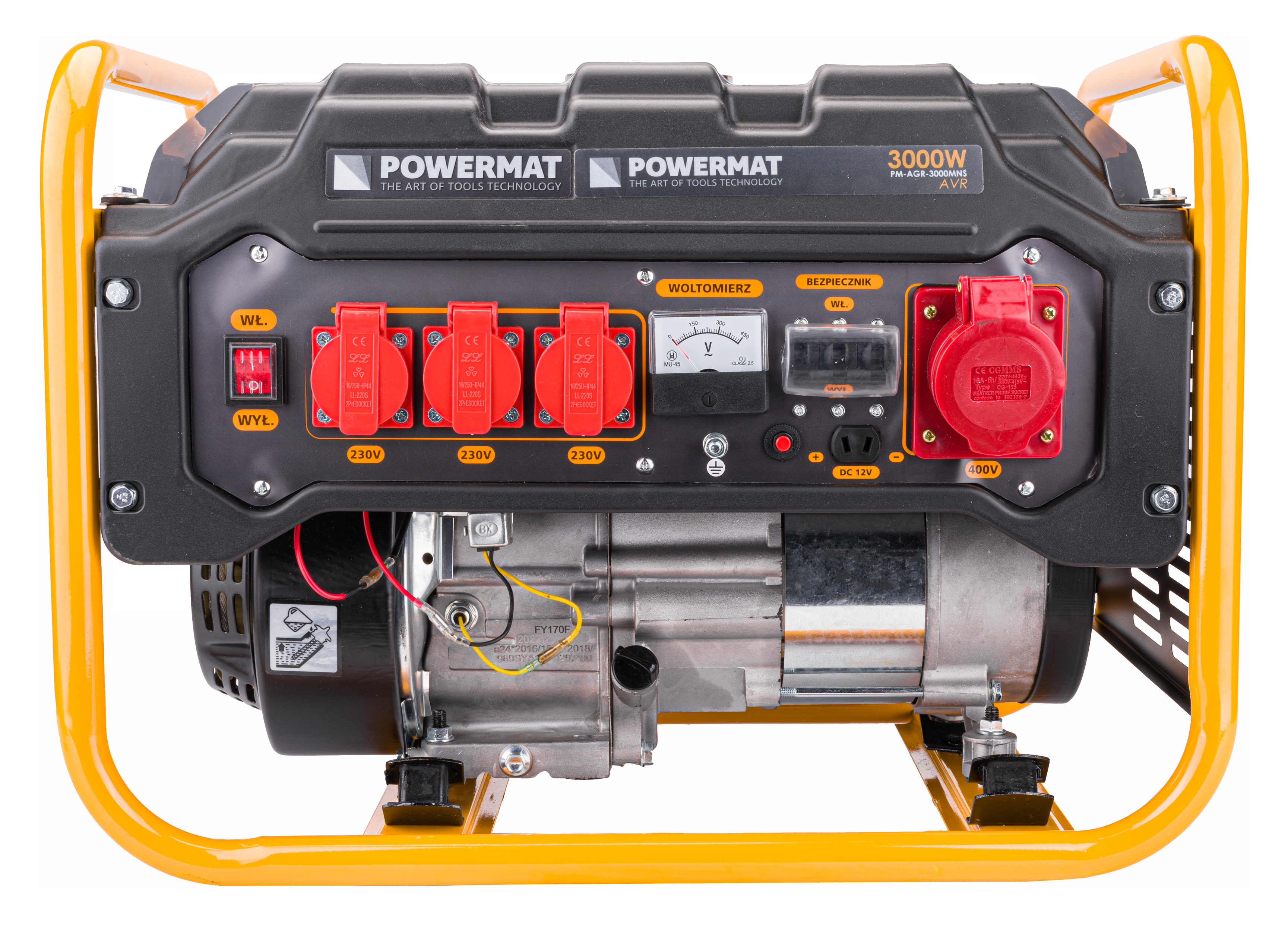 Generátor proudu Powermat PM-AGR-3000MNS 3000 W / PM1194