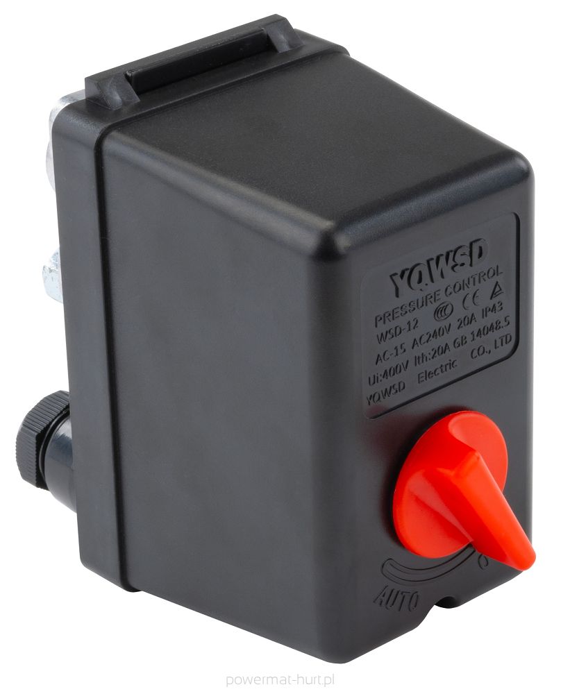 Wyłącznik ciśnieniowy do kompresora PM-KO-100T-150T-200T-230/400V-WY