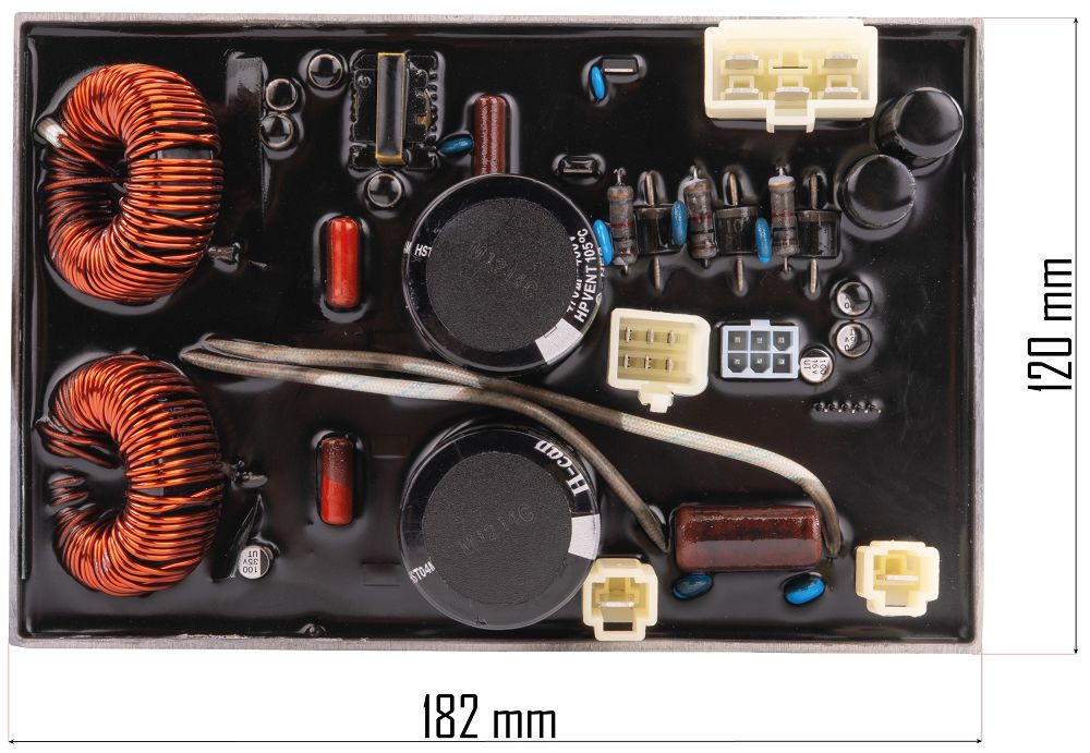 Розміри модуля інвертора PM-AGR-2000IXM-MI