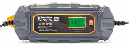 Prostownik MIKROPROCESOROWY Akumulatorowy 6V / 12V PM-PM-10M