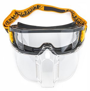 Gogle ochronne przeciwodpryskowe (robocze) z maską wentylowaną PM-GO-OG4