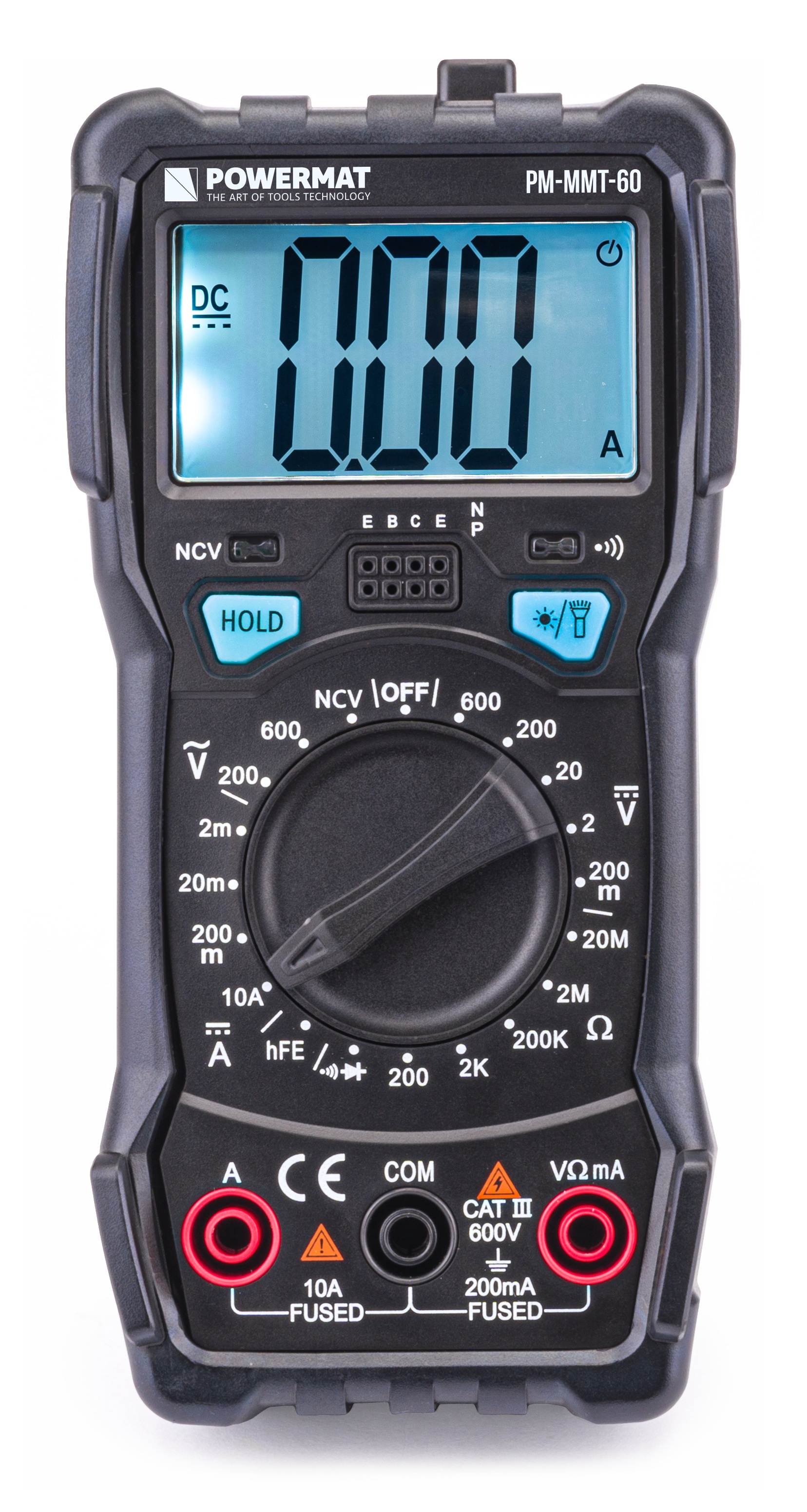 DIGITÁLNY MULTIMETER ELEKTRICKÝ MERAČ PRÚDU LCD PM-MMT-60